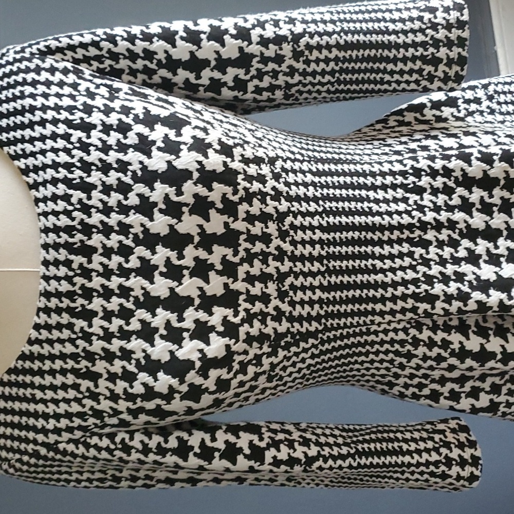 Eliza J jacquard fit and flare knit dress size 8 - Picture 5 of 13
